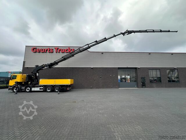 Kranbil Scania G450 8X4 BAKWAGEN + PALFINGER PK 110002 = JIB P...