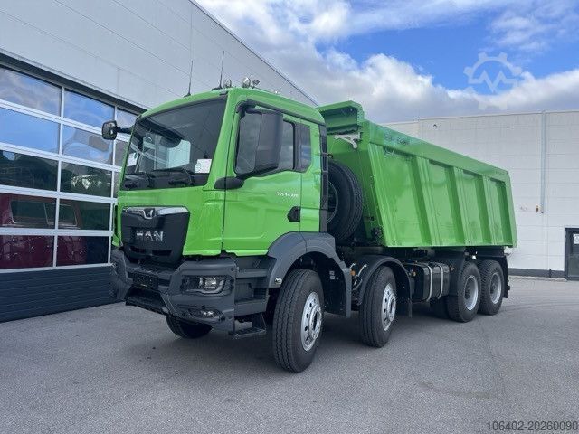 Vörubíll með tippgrind MAN 44.480 8x4 BB for Export outside EC