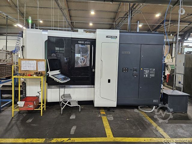 Horizontalusis apdirbimo centras (APC) DMG MORI NHX 5000