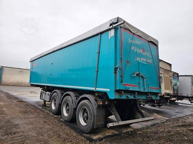 Kiperska poluprikolica REISCH 50 cbm Alumulde, Lift, Kornschieber