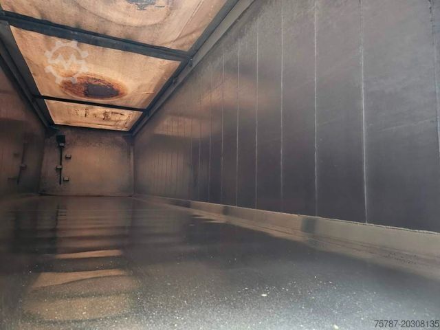 Kiperska poluprikolica REISCH 50 cbm Alumulde, Lift, Kornschieber