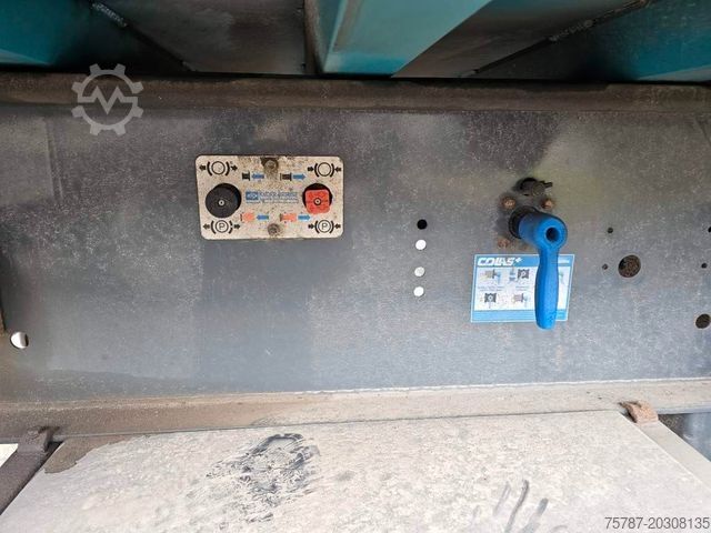 Kiperska poluprikolica REISCH 50 cbm Alumulde, Lift, Kornschieber