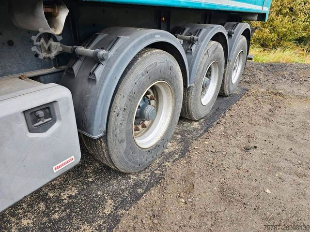 Kiperska poluprikolica REISCH 50 cbm Alumulde, Lift, Kornschieber