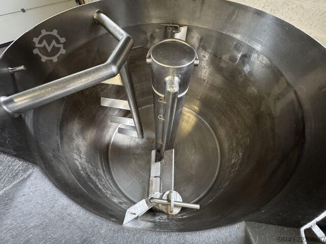 Vertical cooking vessel, Type KRWK 500 Spako Verticale kook-roerketel met schraapwerk