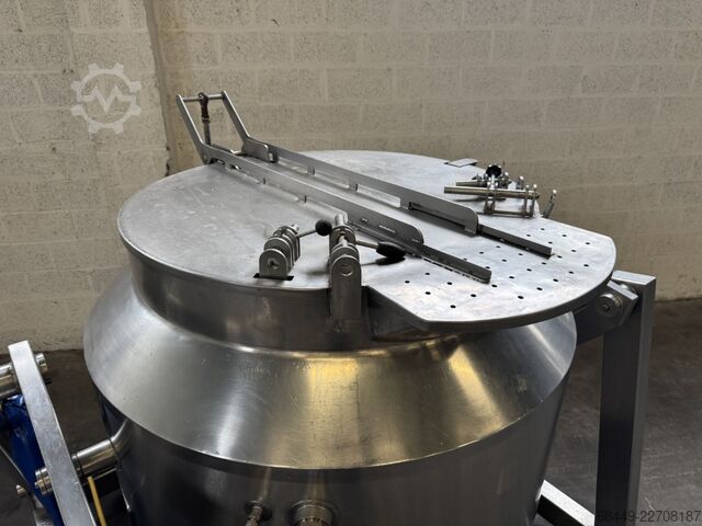 Vertical cooking vessel, Type KRWK 500 Spako Verticale kook-roerketel met schraapwerk