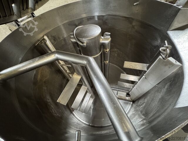 Vertical cooking vessel, Type KRWK 500 Spako Verticale kook-roerketel met schraapwerk