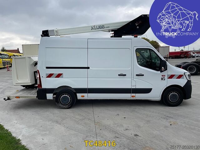Renault Master 130.35 L2H2 with aerial platform Renault Master 130.35 l2h2 nacelle