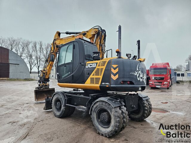 Kolesové rýpadlo JCB JS 145 W
