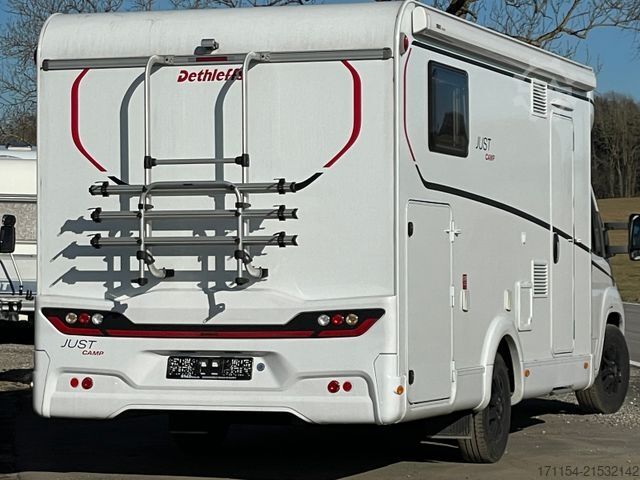 Yarı entegre karavan DETHLEFFS Just T 7052 EB mit Hubbett,Fiat,Markise,RFK