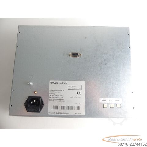 Στοιχείο  Tsoubis Electronic Ersatzmonitor für LCD12L-CACS-KR-FANUC ohne Kabel SN: 1280