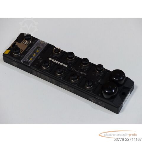 Komponente Turck TBEN-LG-16DOP Kompaktes Multiprotokoll-I/O-Modul für Ethernet