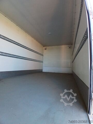बक्से के साथ ट्रक MAN TGL 7.180 MET GESLOTEN LAADBAK + LAADKLEP