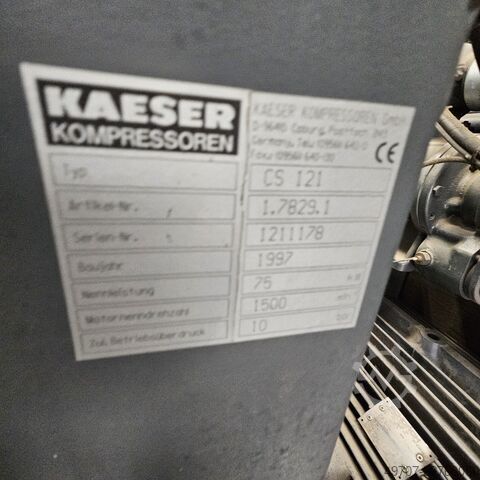  Kaeser CS121 75kw 10 bar