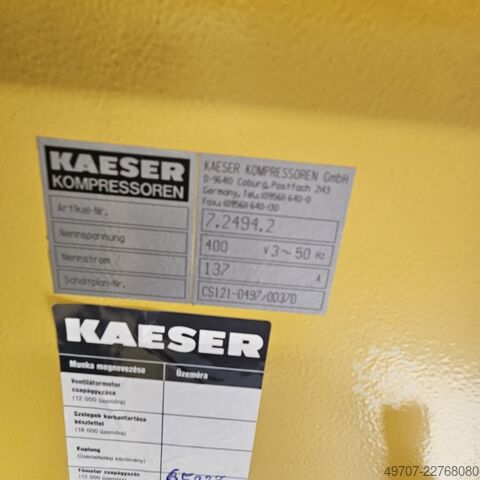  Kaeser CS121 75kw 10 bar