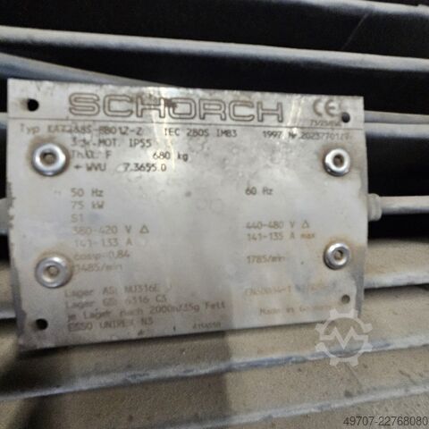  Kaeser CS121 75kw 10 bar