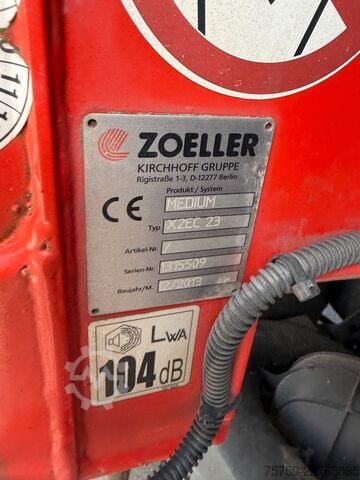 Smetiarsko vozilo MERCEDES-BENZ Actros 2532 6x2 Zoeller Medium X 2EC23