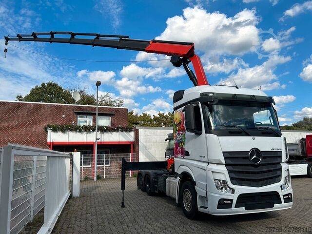Đầu kéo tiêu chuẩn MERCEDES-BENZ 2642 SZM mit PK26002-EH Kran + Seilwinde