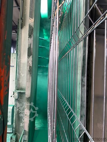 LINEA AUTOMATICA DI VERNICIATURA A POLVERE Nordson 