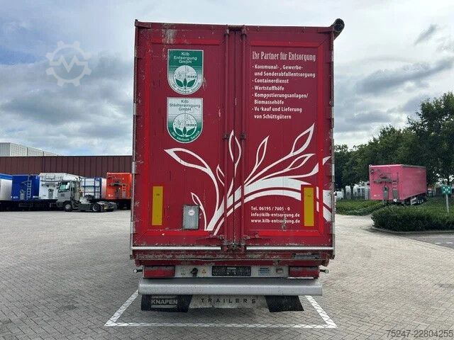 Lantai bergerak Knapen Trailers K200 - 92m3 Liftachse 10mm SP 01/27