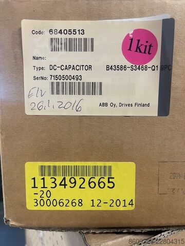 Sklopka i razvodni ormar Capacitor 4600µF 385V – 9 pcs EPCOS B43586-S3468-Q3 DC-Link