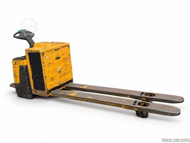 Ręczny wózek paletowy Jungheinrich ERE 225 // 2400 mm Gabeln // Initialhub // 2 weite