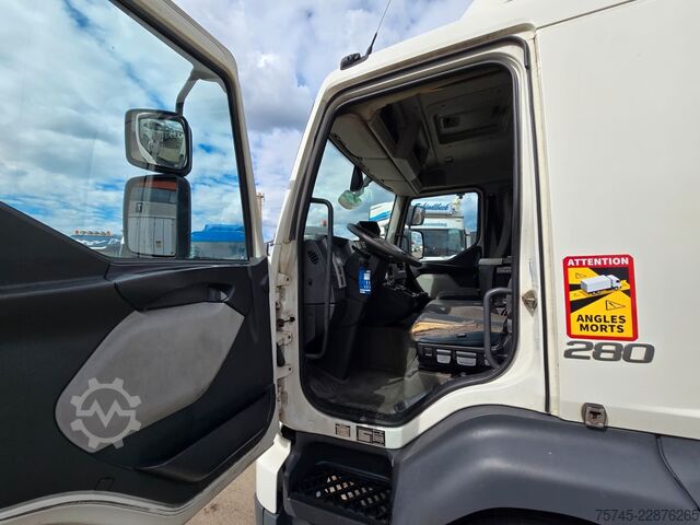 Autocarro con cassone VOLVO FL 280*FALTWANDKOFFER*TEMP*1.5T LBW* SCHLAFKAB