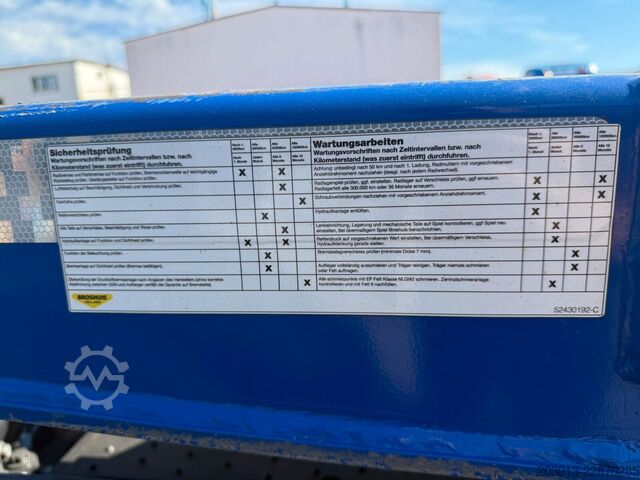 Semirimorchio a cassa mobile BROSHUIS MFCC-HD L2C8 Containerauflieger