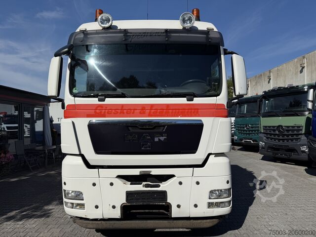 LKW mit Pritsche (offen) MAN TGX 26.480 6X2 Hiab 422 + Jib + Winde