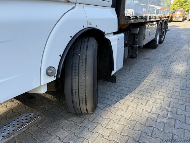 LKW mit Pritsche (offen) MAN TGX 26.480 6X2 Hiab 422 + Jib + Winde