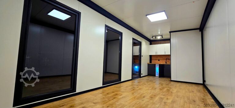 PAWILON KONTNER MIESZKALNY BIUROWY 7X3 Pawilon biurowy, mieszkalny 8x3 KACPER-POL 8x3