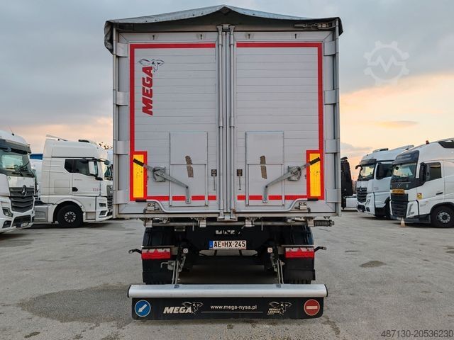 Gjysmë rimorkio për hedhje materiale MEGA MNL Mega Light