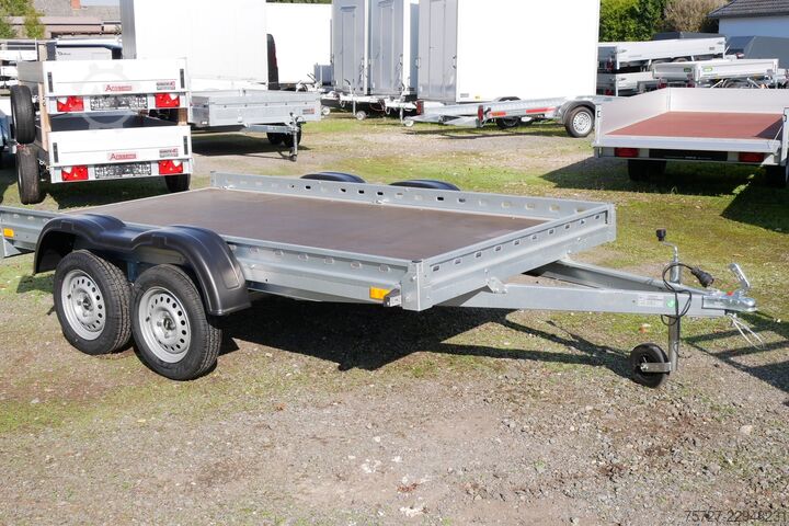 Trailer tipper Repo QEDX100 750kg 304x159x10cm Tandem