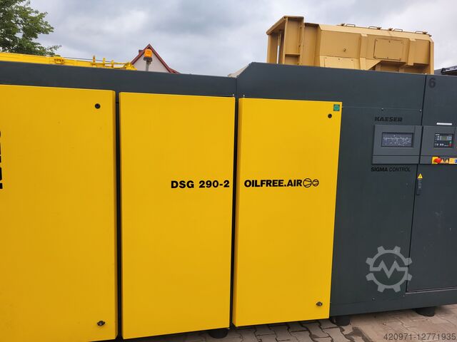 Compresor exento de aceite Kaeser DSG 290-2 OI 