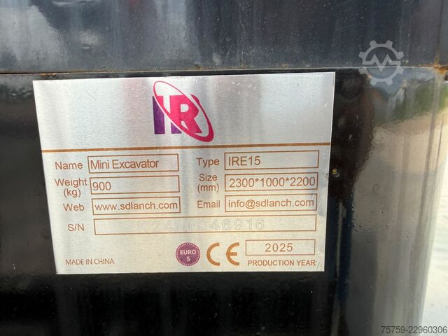 Minigrafa  IRE15 Mini-bagger neu