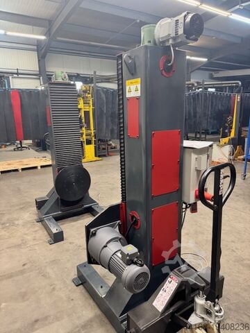 Welding turntable, turning device Protec Hub Drehvorrichtung SHD 1000 fahrbar