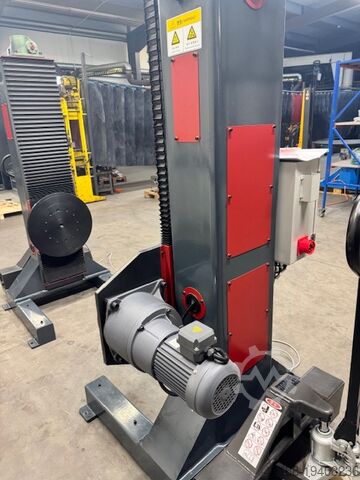 Welding turntable, turning device Protec Hub Drehvorrichtung SHD 1000 fahrbar
