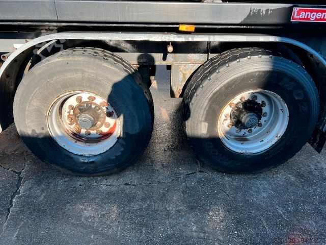 Naczepa LANGENDORF SSH 20/25 Steinauflieger mit Kran