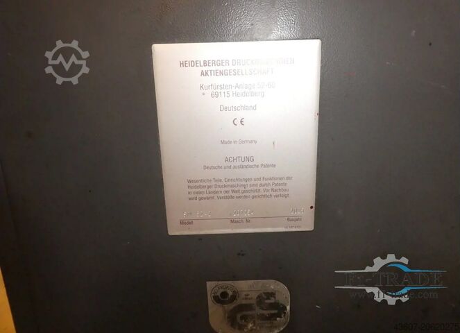 2-värinen arkkisyöttöinen offsetpainokone Heidelberg SM 52-2