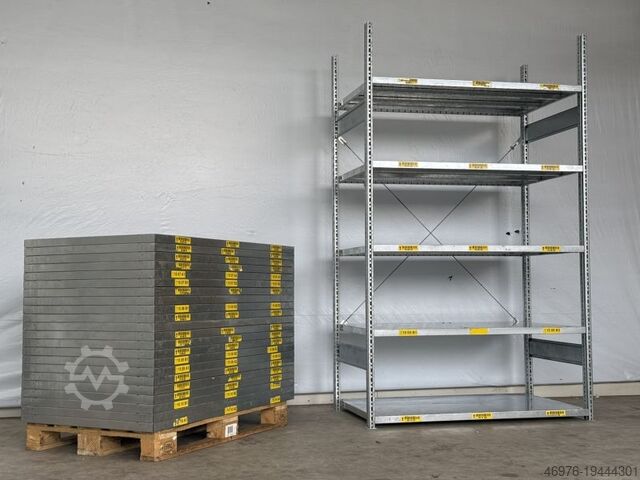 볼트리스 선반 장치, 선반 장치, 잡지 선반 SSI Schäfer R3000 /Regallänge: 1,36 lfm. St.: 2.278 x 800 mm