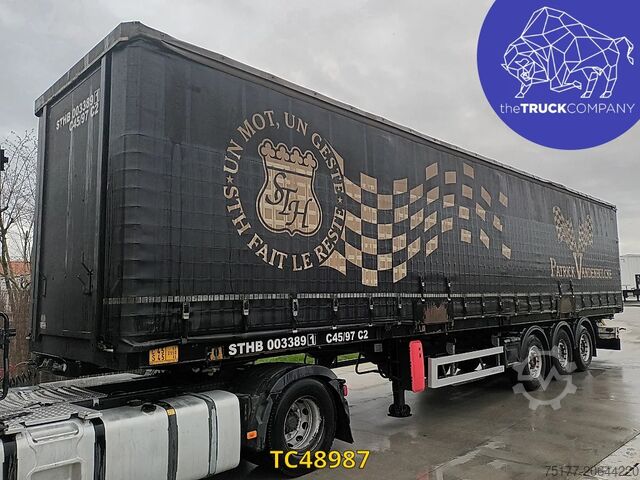 انزلاق القماش المشمع Hoet Trailers 