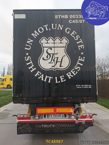 انزلاق القماش المشمع Hoet Trailers 