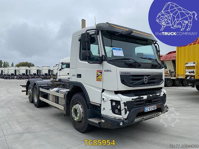 الهيكل مع كابينة السائق Volvo FMX 370