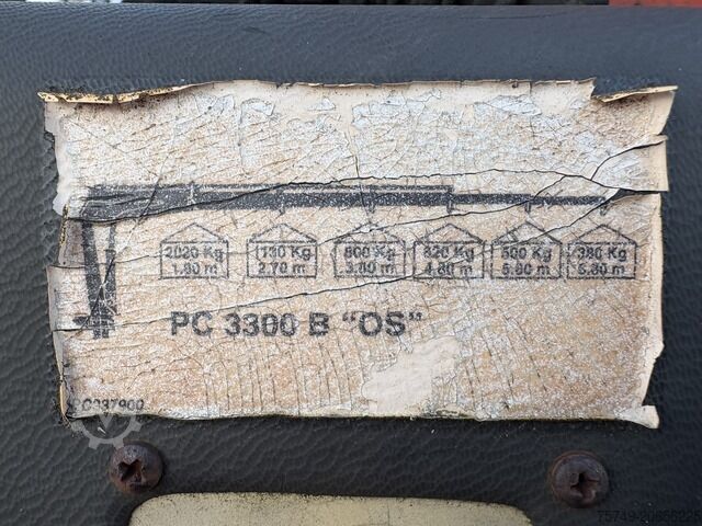 Pritschenwagen Fuso FUSO 7C18 Canter Pritsche 3.8m Kran 2x hydr.