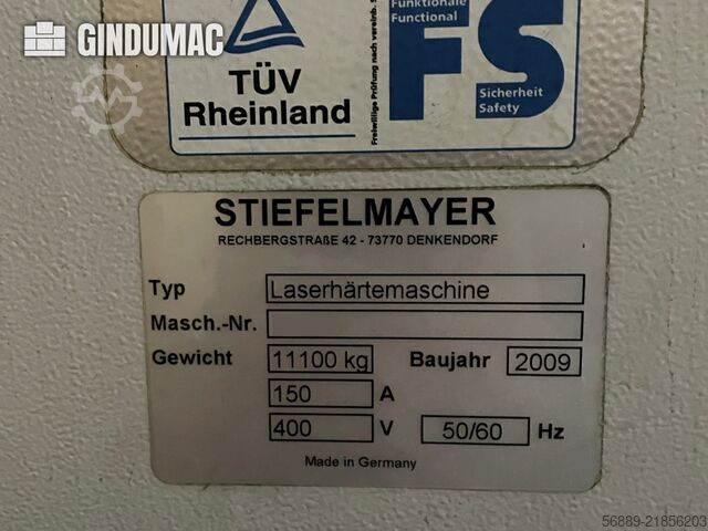 نظام تقسية بالليزر من Stiefelmayer Stiefelmayer Laserhärtenalage