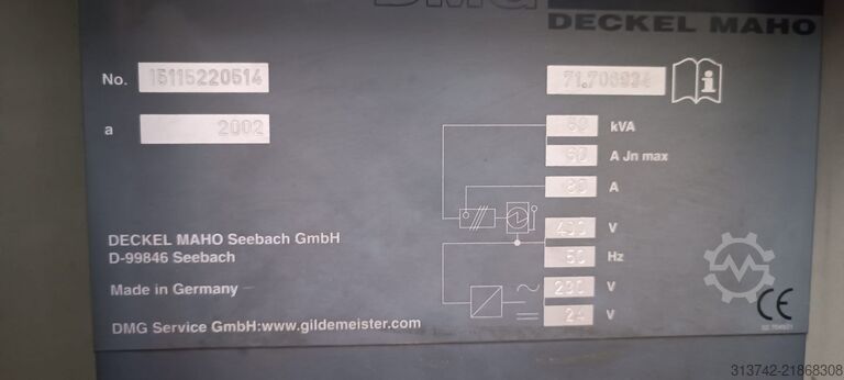 Vertikalni obdelovalni center Deckel Maho DMF 220 linear