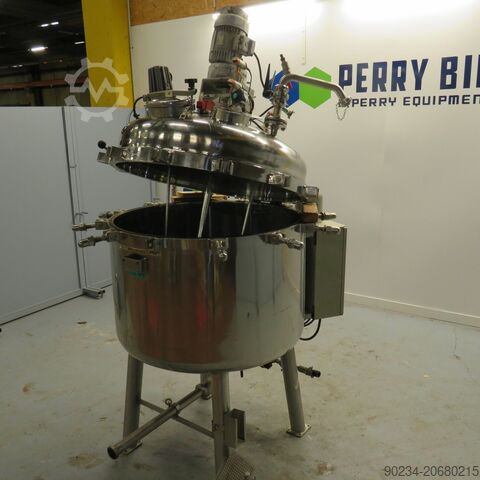 500 लीटर डीजल स्टेनलेस स्टील मिक्सिंग वेसल DIESSEL GMBH & CO. 500 LITRE