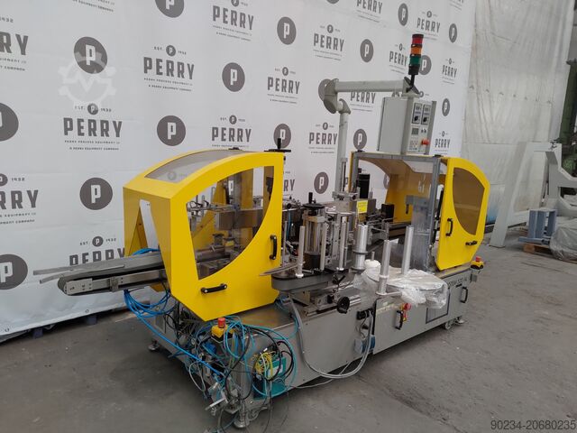 PAGO System 520 AL ওয়্যারএরাউন্ড লেবেলিং সিস্টেম, ৪৮০০ বোতল/মিনিট। PAGO System 520 AL