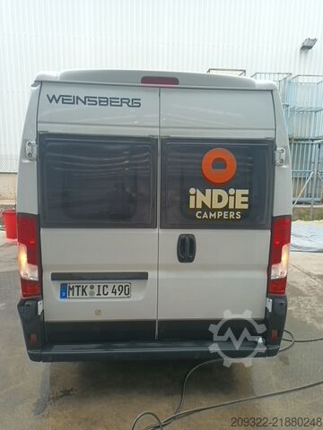 عربة التخييم/عربة سكن متنقلة Fiat Ducato Weinsberg Carabus600K|2023| EURO 6 | Venditore Professionale