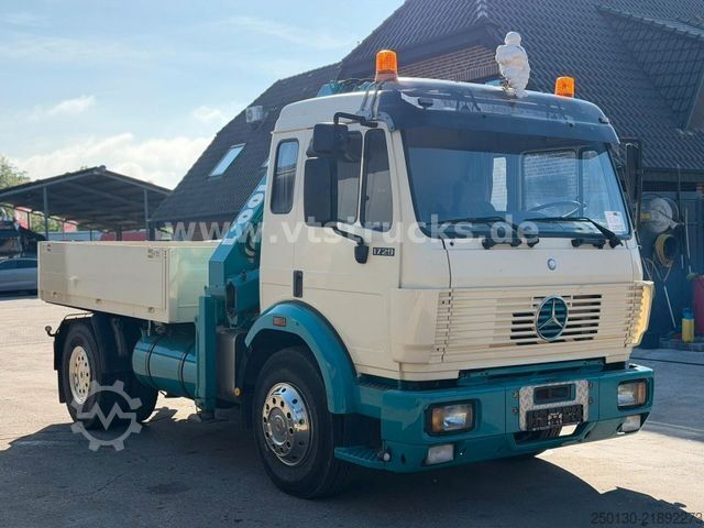 Trekker MERCEDES-BENZ 1729 4x2 Atlas 100.1LK, Pritschenaufbau & AHK