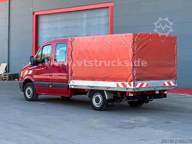 Schuifzeil bestelwagen VOLKSWAGEN Crafter 35 Doppelkabine Pritsche + Plane